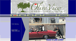 Desktop Screenshot of oliveviewfcu.com